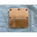 Custom High Density Skiving Copper Fin CNC Radiator